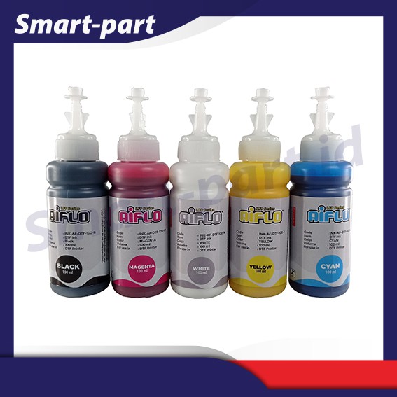 

FULL SET TINTA DTF AIFLO INK / AIFLO DTF INK FULL SET CMYK-WHITE