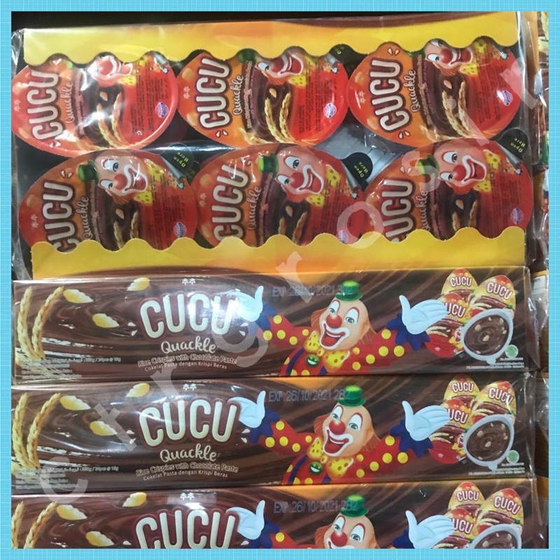 Cucu Quackle Coklat / cucu cereal coklat 360gr