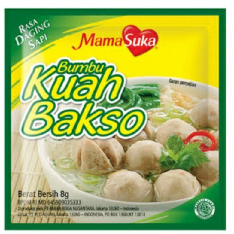 

kuah bakso 8 gram