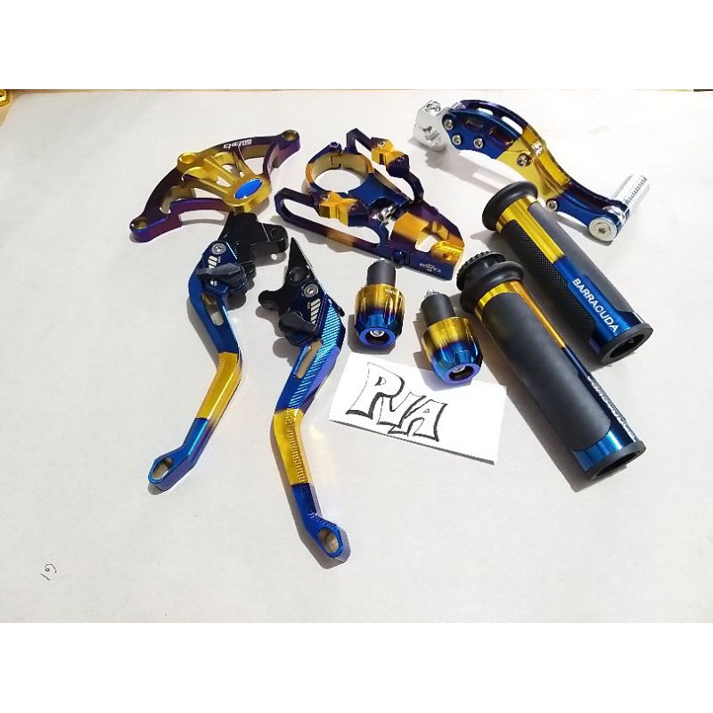 Aksesoris Variasi Two Tone Motor Matic Beat Spasy Vario Scoopy 6 item