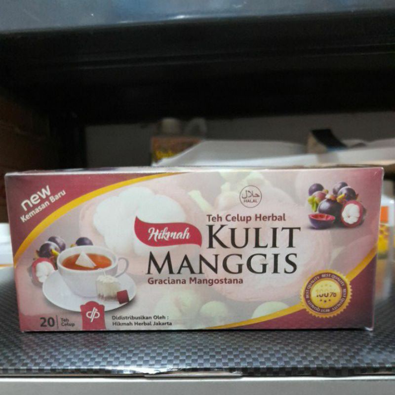 

Teh Celup Kulit Manggis isi 20sachet