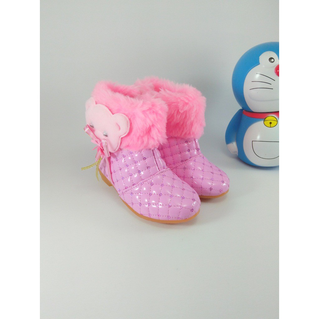 Sepatu Boot Anak Lucu Pink