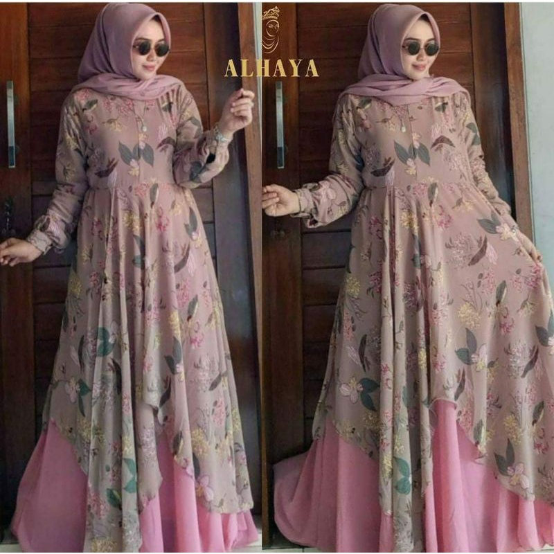 OBRAAALLLL,,, ALHAYA MAXI GAMIS CANTIK MURAH