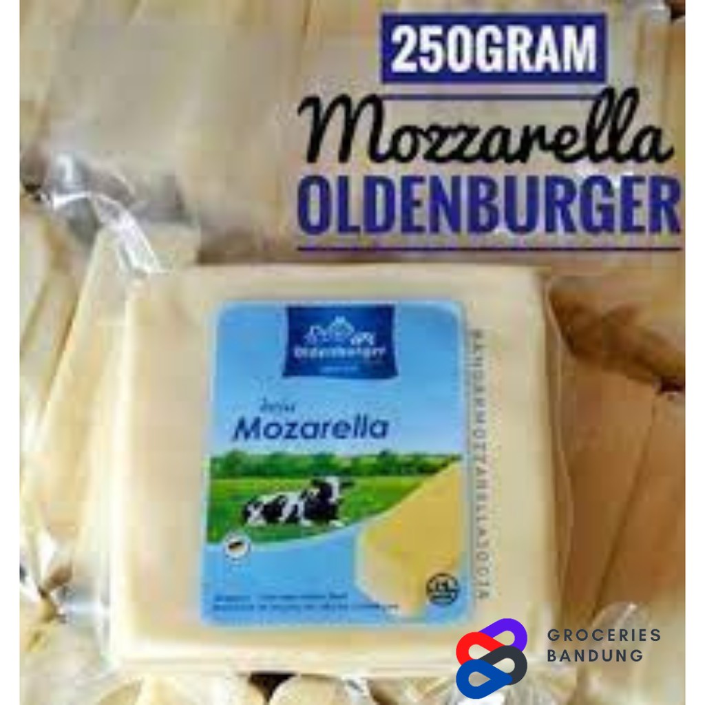 

Keju Mozarella Oldenburger 250 gram/Impor Halal Dari Jerman