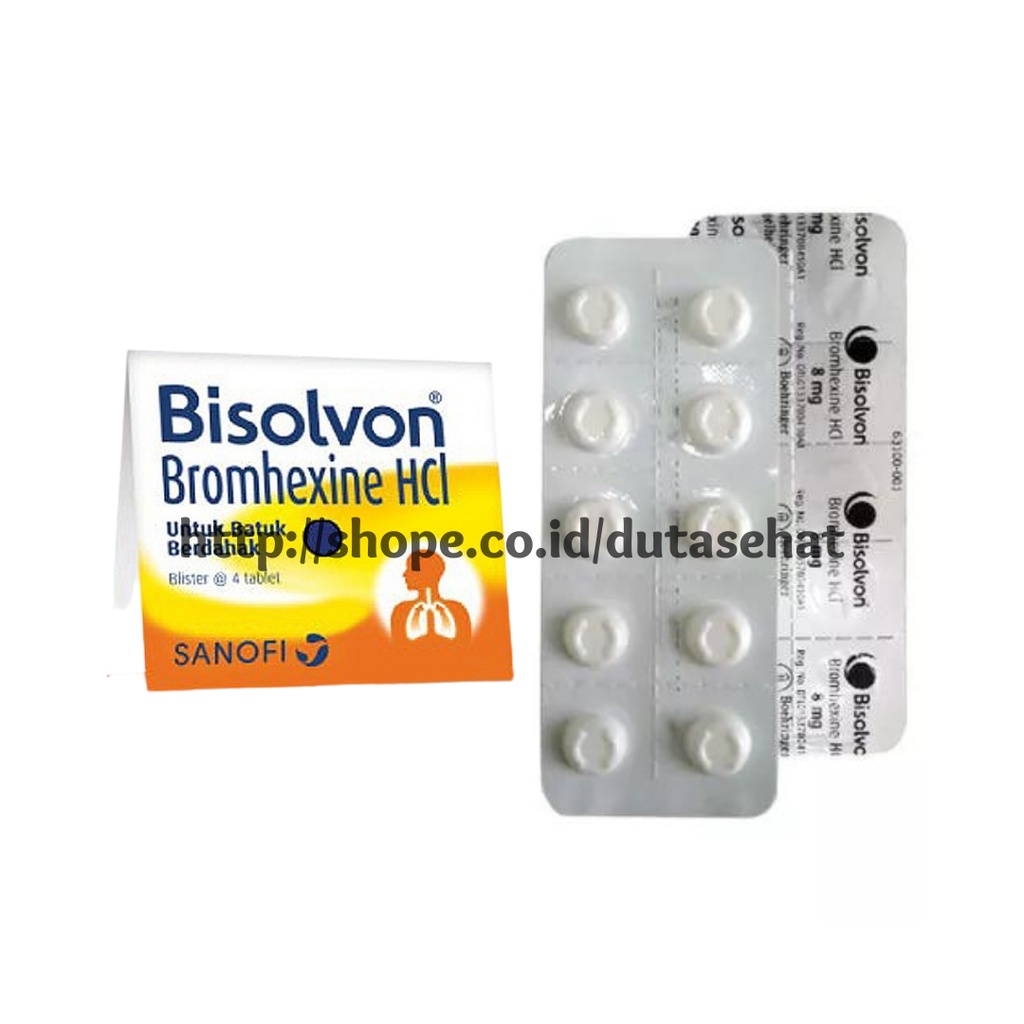 Bisolvon Tablet 4's, Bisolvon tablet 10's