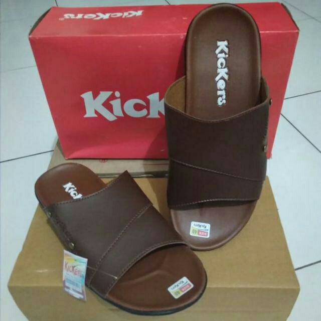 SANDAL CASUAL KICKERS TERBARU SELOP GUNUNG PRIA FLAT JEPIT