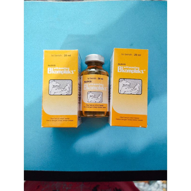 VITAMIN B KOMPLEK 20ML.AYAM BEBEK SAPI KAMBING KUDA