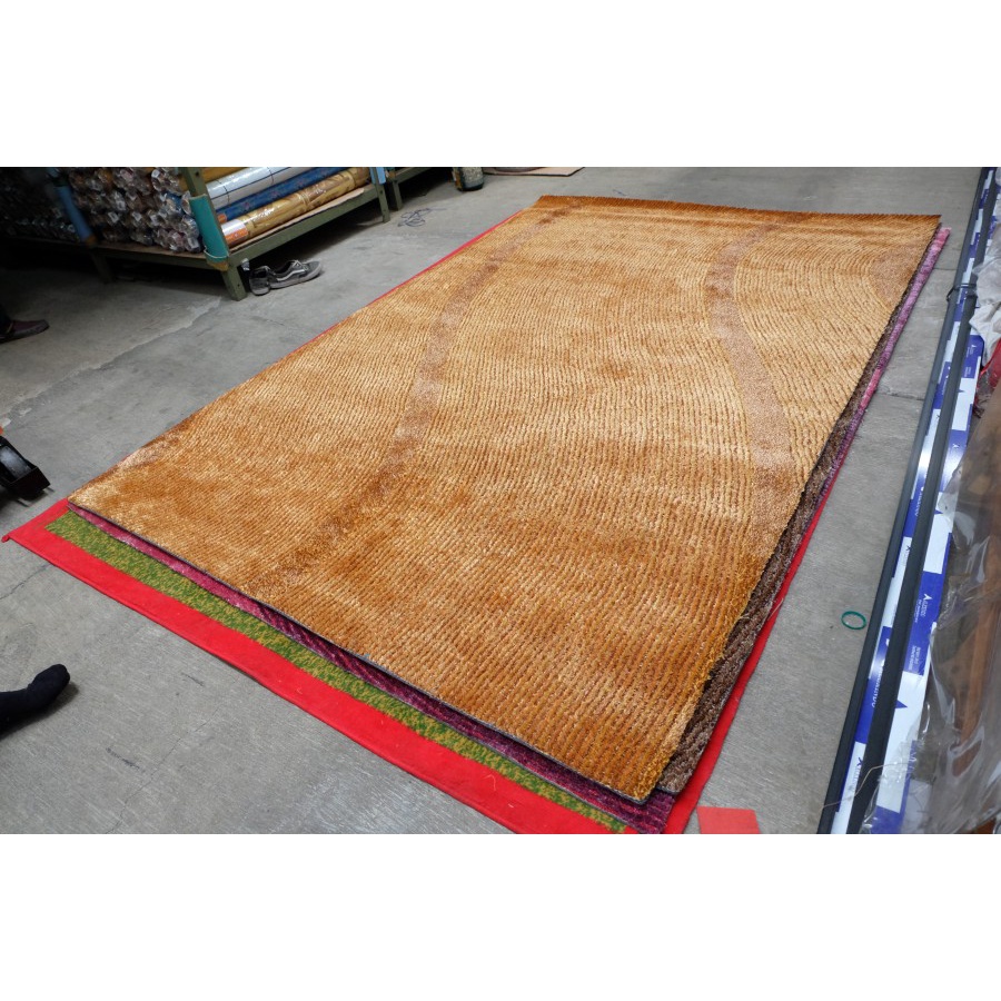 KARPET BULU ALICE SHAGGY 4D RUG 200x300 YELLOW-1