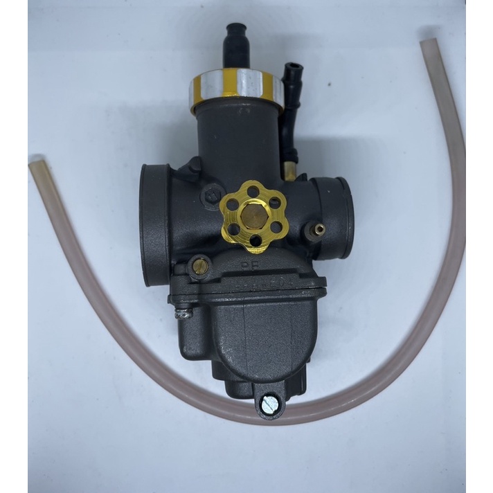 Karburator Carburator Universal PE 28 PE28 Carbu Karbu Racing Tembaga Keihin Mudah Setting & Gold PE 28 Cnc Gold-5