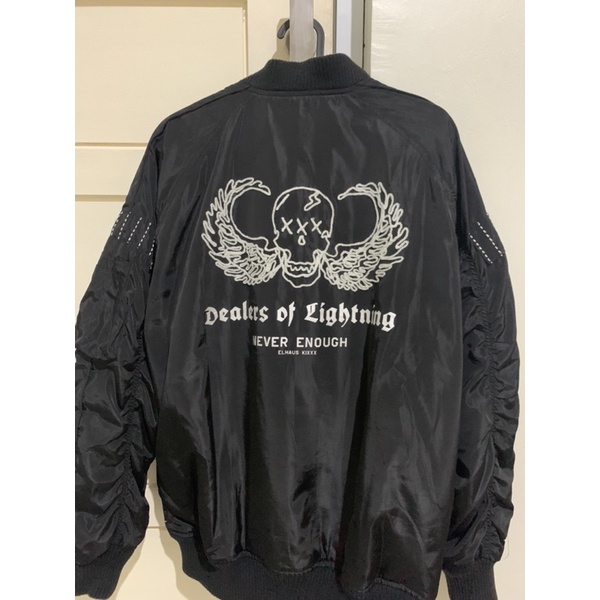 Elhaus x K.i.X.X.X Bomber Jacket “Dealers of Lightning”