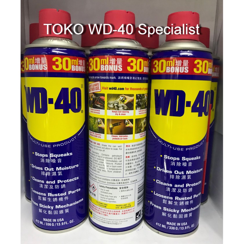 Wash Mobil - Ac Cleaner Mobil - Wax Mobil Wd40 412 Ml / Wd 40 412 Ml / 13,9 Oz Produk Terbaik
