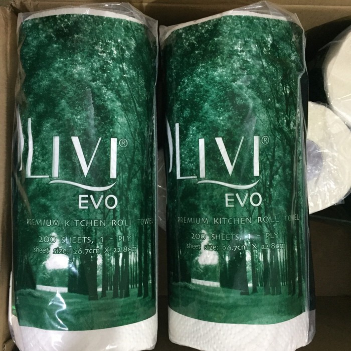 Tissue Livi Evo Premium Kitchen Roll Towel (Tissue Dapur) / Tissue Livi MURAH