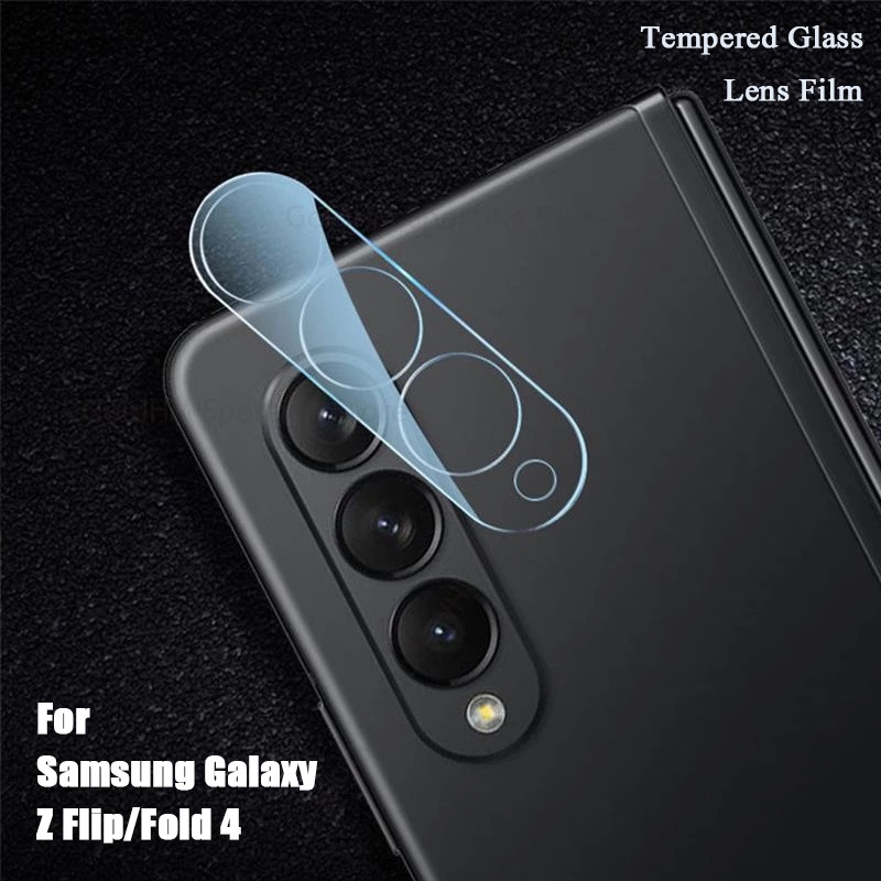 Pelindung Layar Tempered Glass 9H 2.5D HD Anti Gores / Gelembung Untuk Samsung Galaxy Z Flip / Fold 4