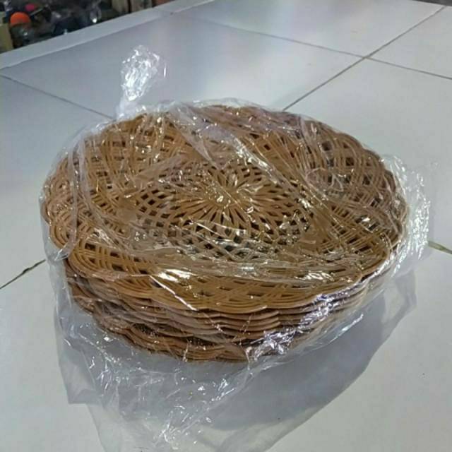 Piring ingke plastik ceper