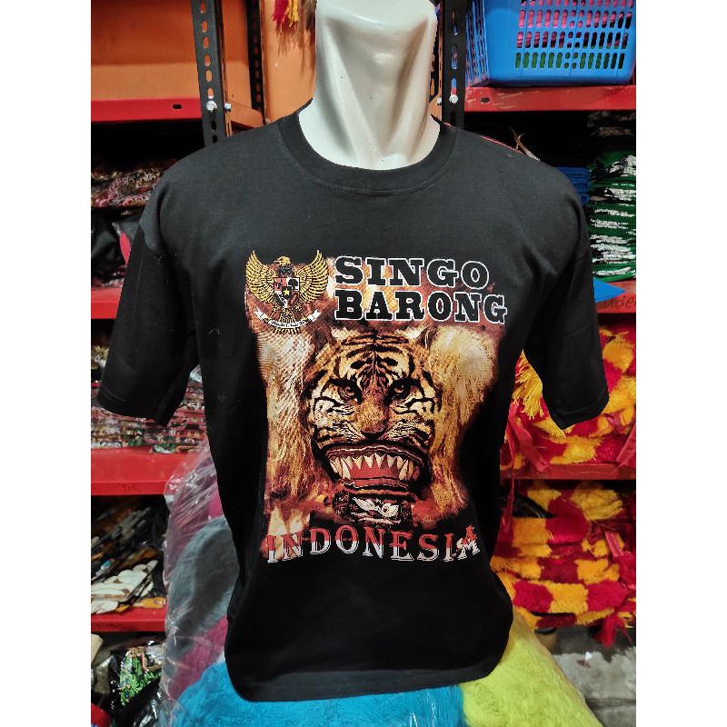 kaos barong / baju barong / kaos reog / kaos / barongan / reog / pecut bopo / pecut / ganongn / sh