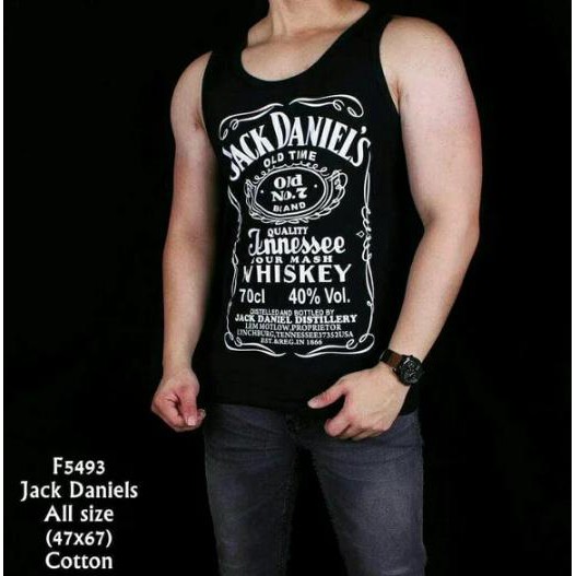 Baju kaos singlet tanktop santai gym fitness bali heineken beer cowok - bolaped