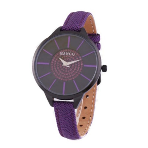 Jam Tangan Wanita Kulit Mango MA6704L-77 - Purple