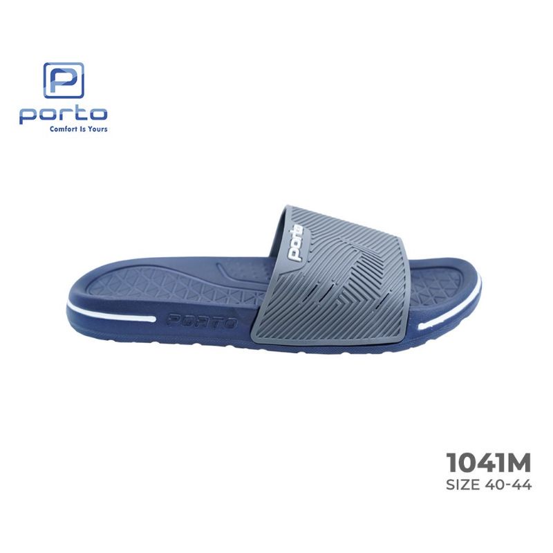 gos PORTO 1041M Sandal Pria Slip On Casual Karet Porto Man Terbaru