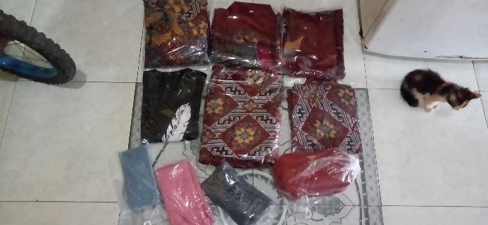 Bisa Pisah Batik Couple Keluarga Sania Ruffle Ori Ndoro Jowi Termurah Di Shopee