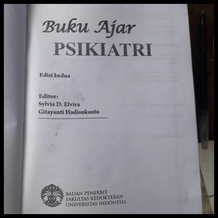 

TERBARUU!! BUKU AJAR PSIKIATRI edisi kedua by FKUI PROMO
