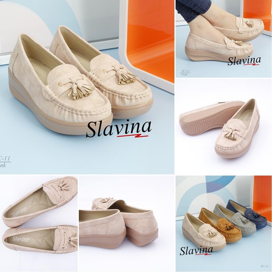 ۝ Sepatu Wanita Slavina Wedges TC-11 ♡
