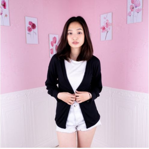 HAKAIDO CARDIGAN / HOKAA OUTHER CARDIGAN RIB