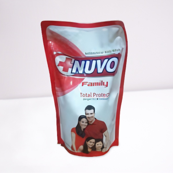 Sabun cair nuvo family merah dan biru 850ml