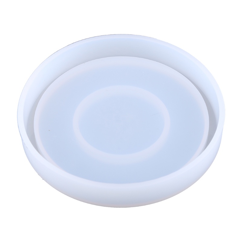 Siy Cetakan Resin Epoksi Bahan Silikon Bentuk Bulatpersegi Untuk Pot Bungakerajinan Diy