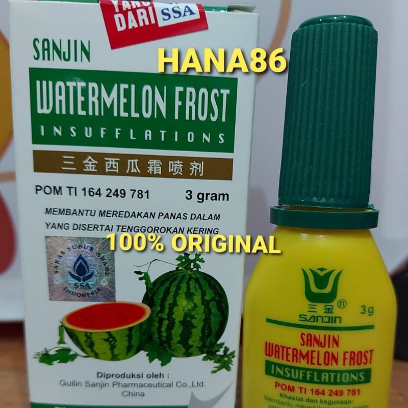 SANJIN Watermelon Frost/ Obat sariawan semprot