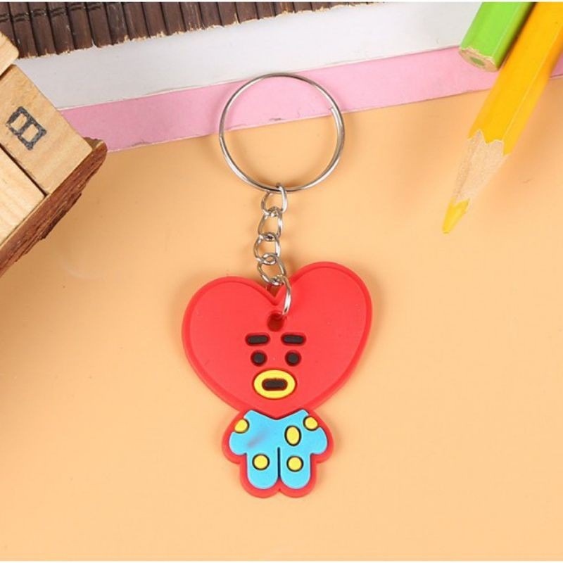 CC (ACC54) Gantungan Kunci Karakter  K-POP Gantungan Kunci Lucu Keychain Gantungan BTS