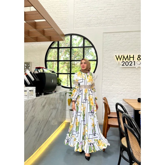 SALWA DRESS ORIGINAL ALDISA