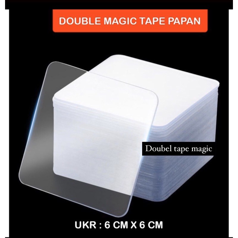 

DOUBLE TAPE MAGIC PAPAN ISI 10 pcs