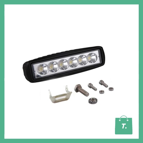 Lampu LED Light Bar Spot Light Mobil Offroad 1260 Lumens 16cm