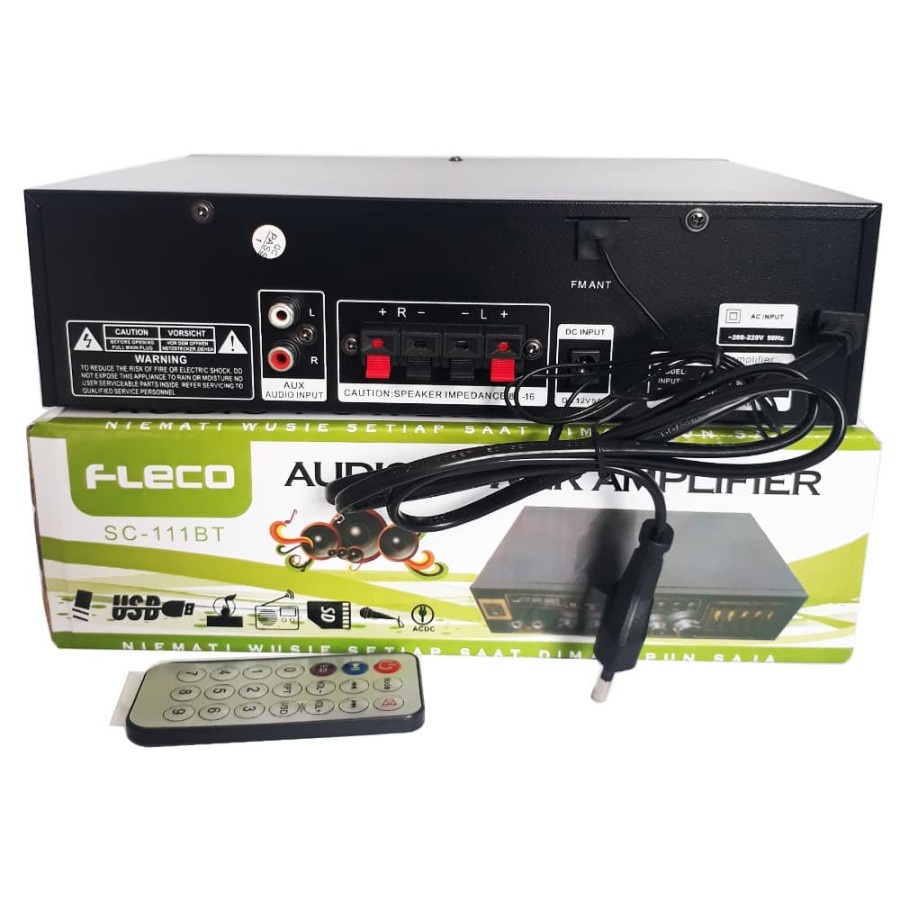 Amplifier FLECO SC-111BT Bluetooth Karaoke