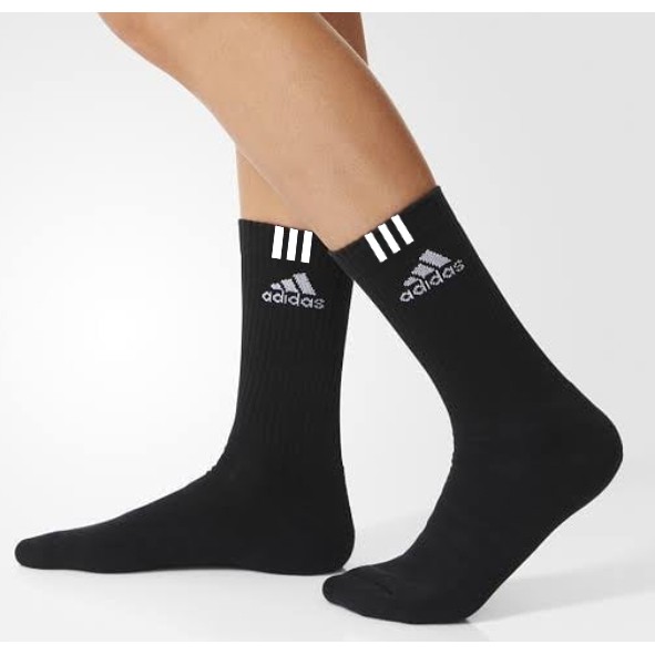 KAOSKAKI DIATAS MATA KAKI kaos kaki olahraga / sport / santai / kerja / casual murah-ATS MT ADIDAS HITAM