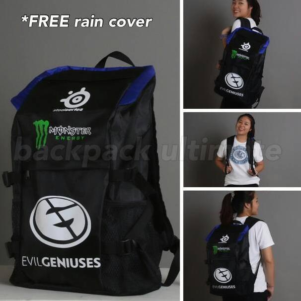 Tas Gaming Bag Backpack Ultimate Evil Geniuses