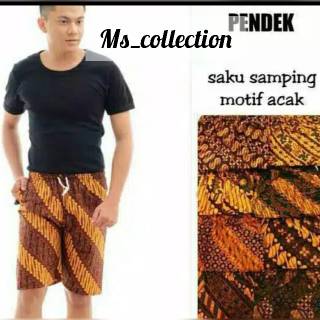  Celana  Batik  Boim Pria  fit to L Harian Murah Panjang 