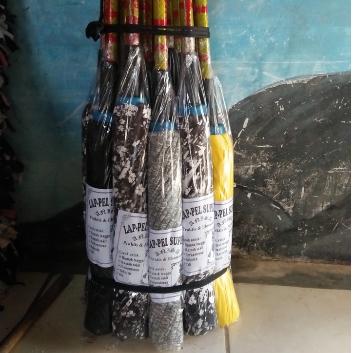 Alat Pel Lantai Putar Tanpa diperas Tangan