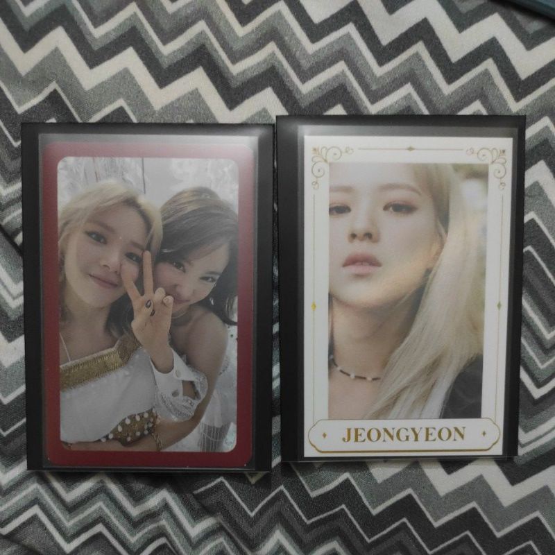 Photocard Twice More & More Official Jeongyeon Nayeon