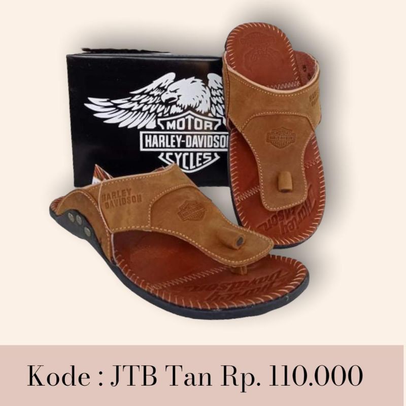 SANDAL KULIT MODEL JAPIT ORIGINAL KULIT