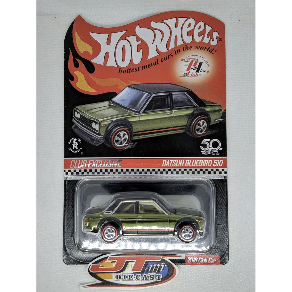 HOT WHEELS DATSUN 510 BLUEBIRD RLC