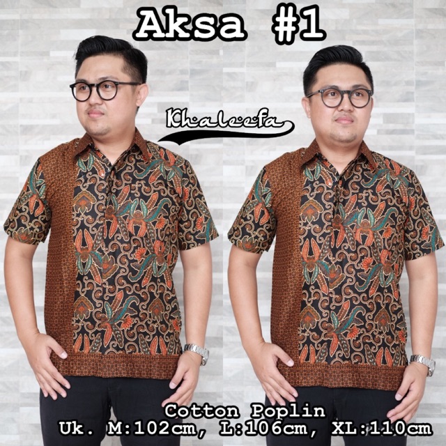 Kemeja batik aksa #1