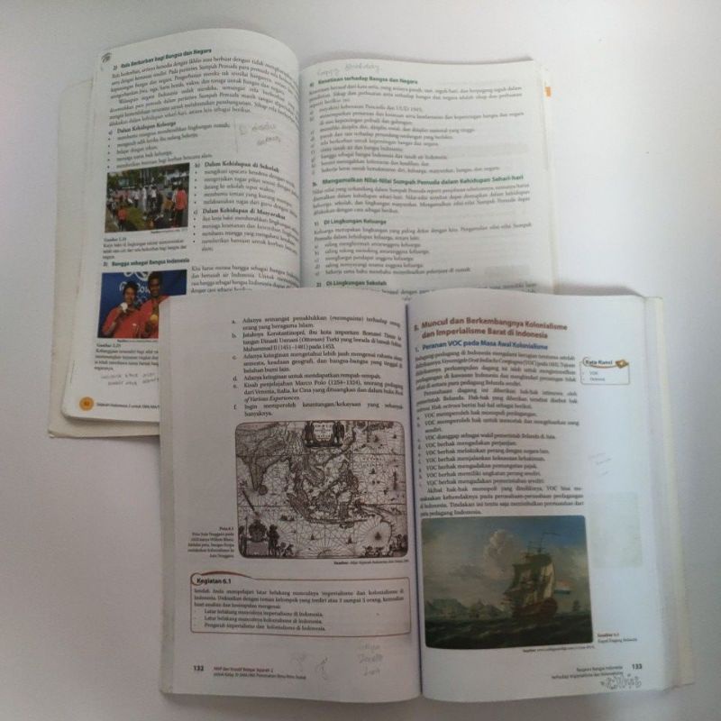 preloved sejarah sma 2 XI grafindo facil murah