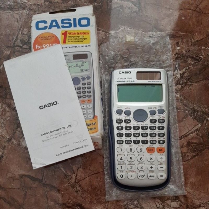 

Kalkulator Sekolah Casio