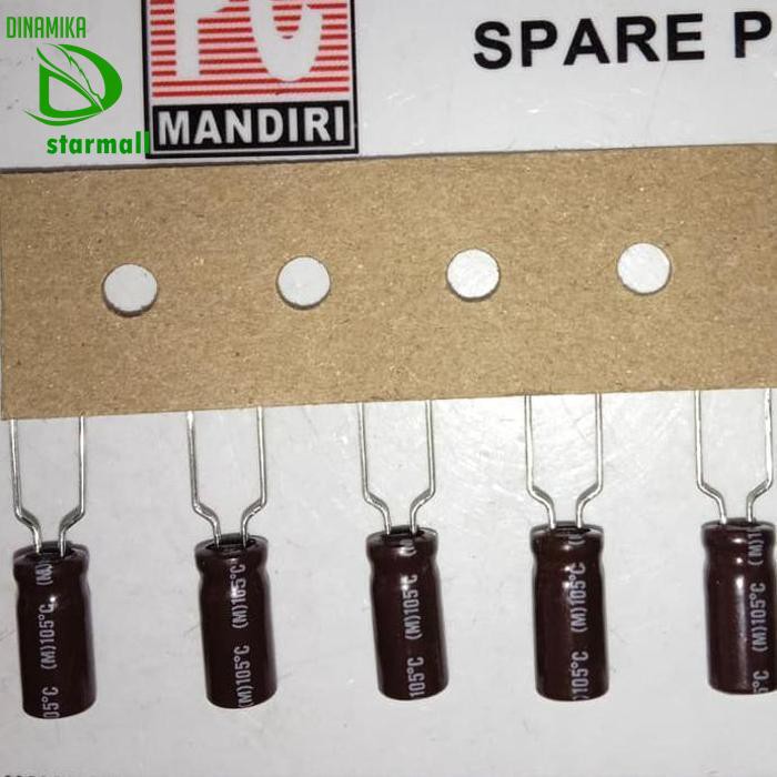 100Uf 16V 100 16 Elco Capacitor Elko Kapasitor Polar Pcmelebik54 Segera Beli