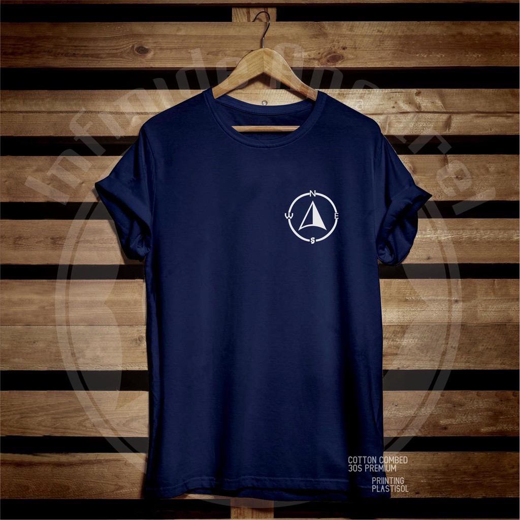 Tshirt Baju Kaos Distro Travelism - Logo Pendaki Indonesia / Kaos Distro Pria Wanita Outdoor
