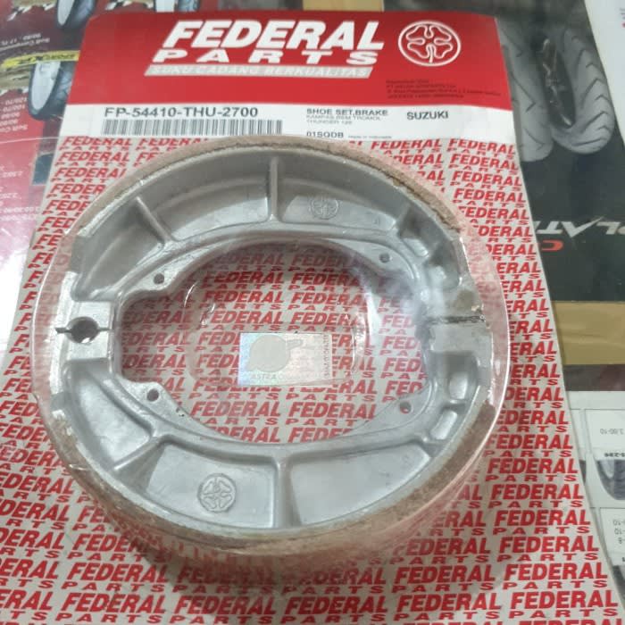 Kampas Rem Belakang Tromol - Thunder 125 Asli Federal FP-54410-THU-2700