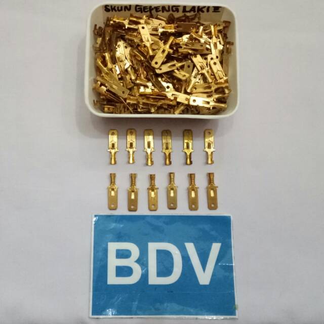 Skun Gepeng, Bulat, Male, Female, Plastik Pelindung Skun