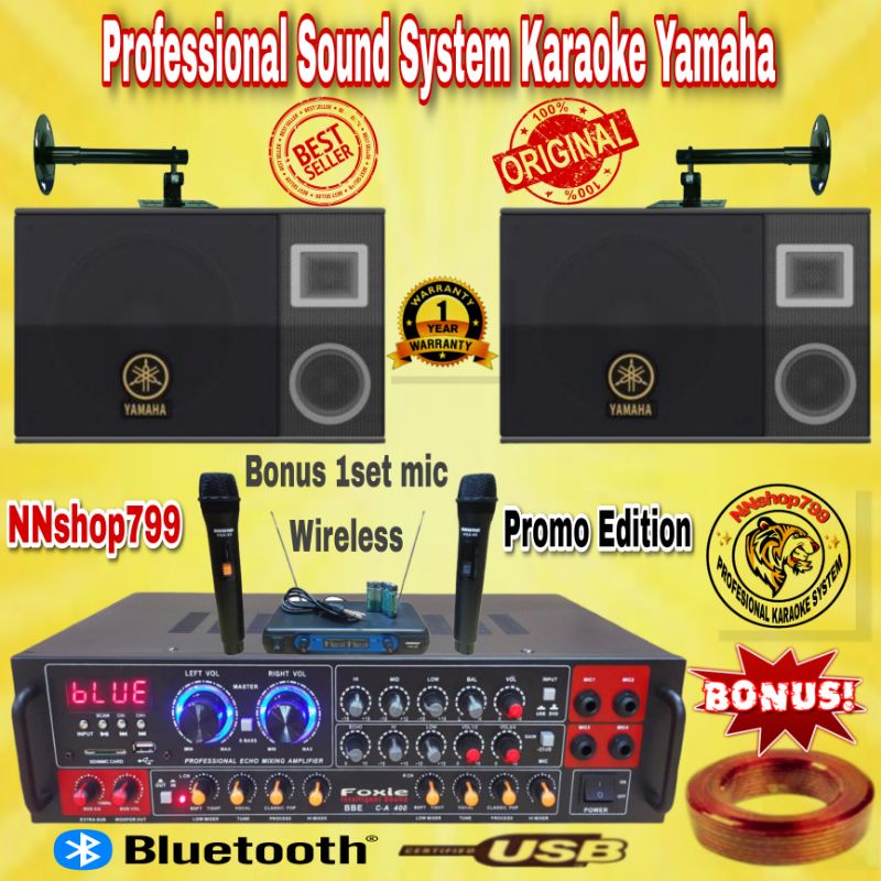 Paket Sound System Karaoke Yamaha KMS-2500/Professional System Karaoke Yamaha KMS-2500 Original