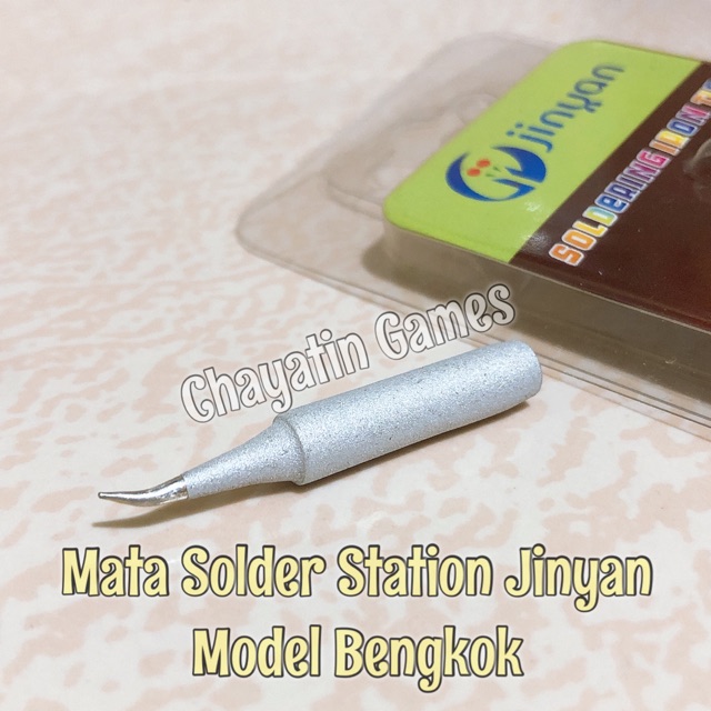 Mata Solder Station Kristal ORI JINYAN 900M-T-S Bengkok Lancip